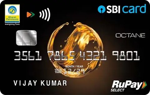 BPCL SBI Octane Credit Card