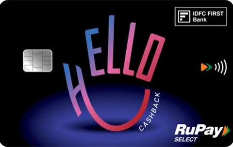 IDFC First Hello Cashback Credit Card